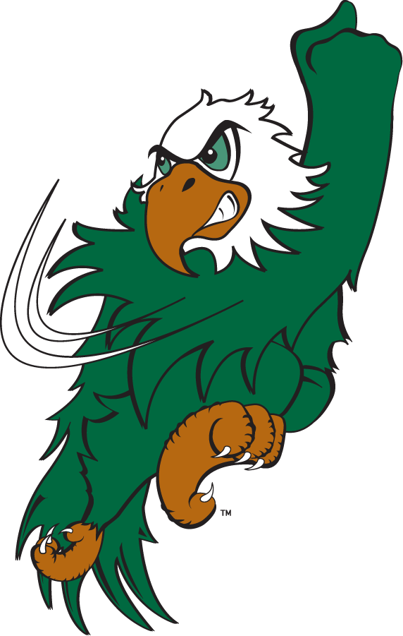 North Texas Mean Green 2003-2005 Mascot Logo v3 diy DTF decal sticker